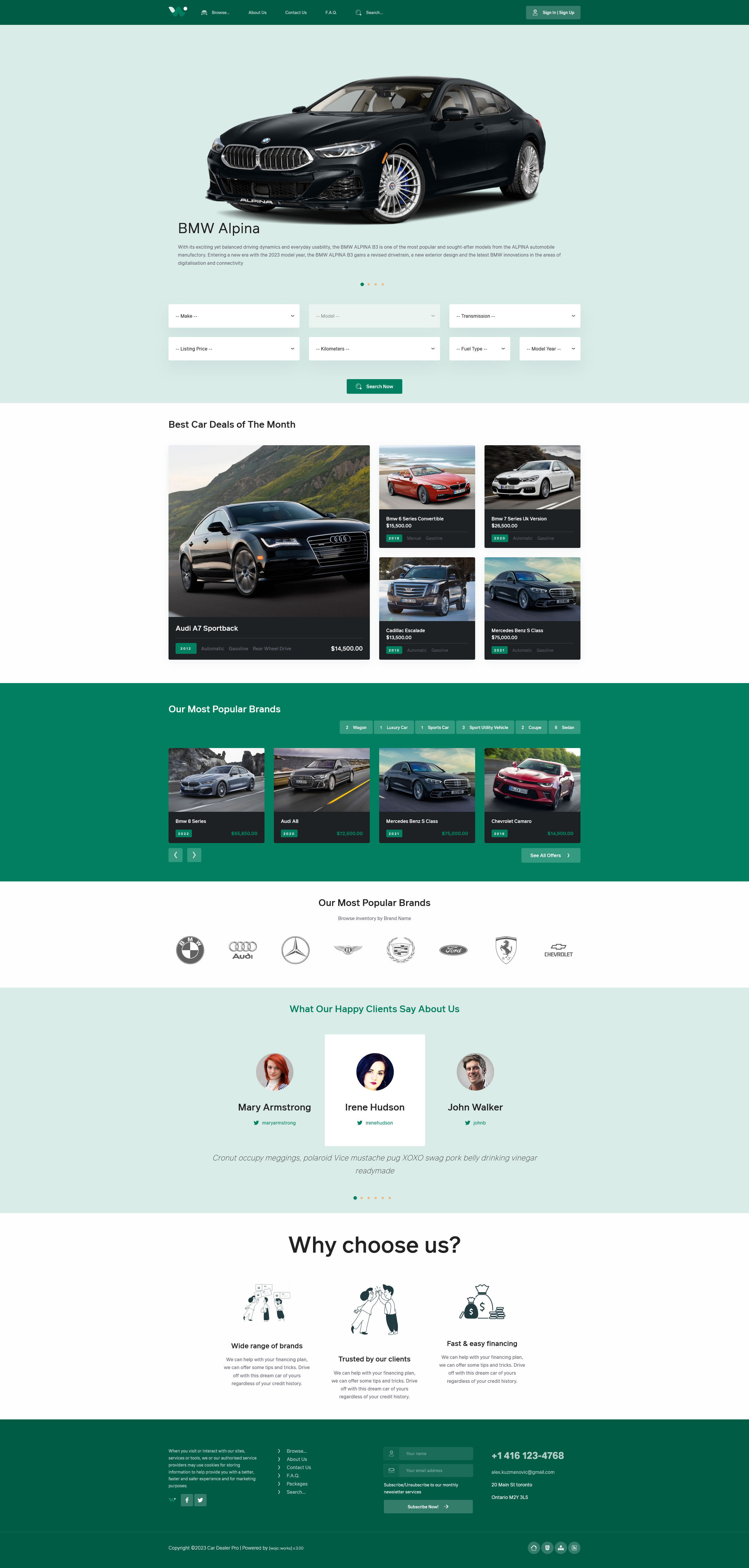 多语种专业汽车经销商管理系统源码 Wojo框架 适合电动车出口